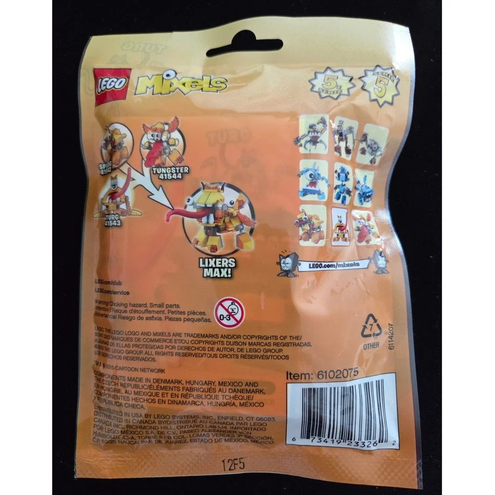 LEGO Mixels Series 5 Turg 41543 Lixers Tribe Building Set New Sealed Polybag